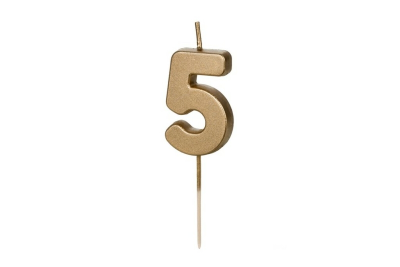 Zlatna svećica 5 - 4.5cm