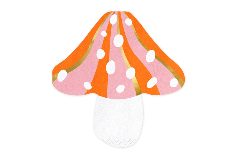 Salvete Pečurka 13cm - 20 kom