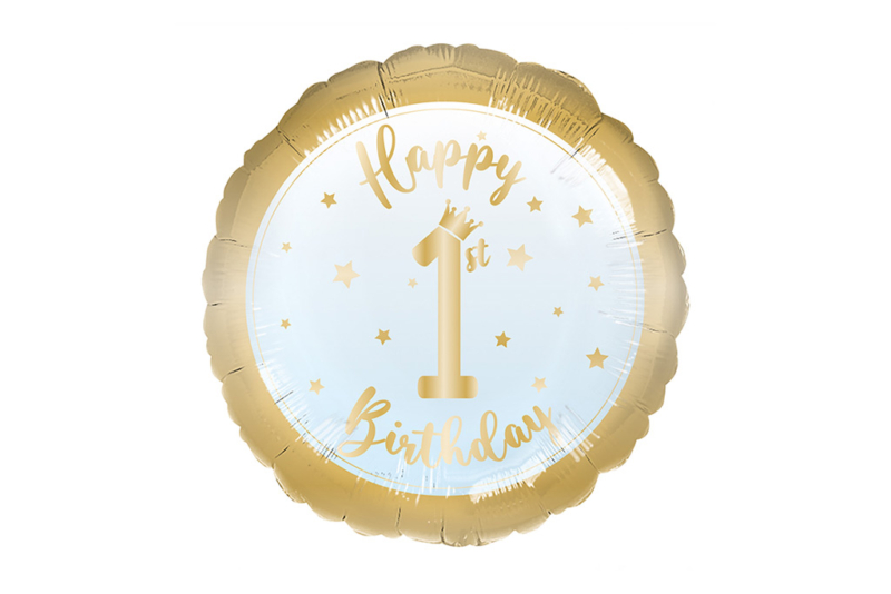 Happy 1st Birthday - 46cm