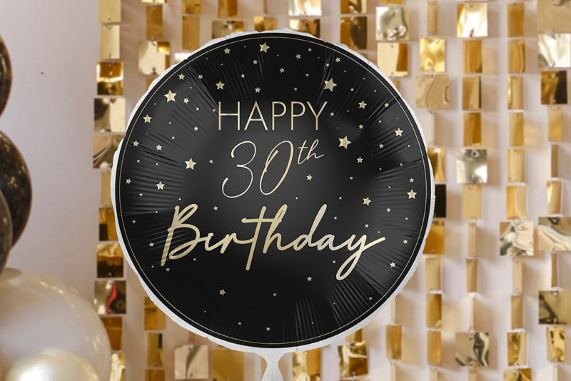 Happy 30th Birthday - 46cm