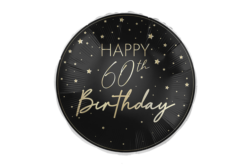 Happy 60th Birthday - 46cm