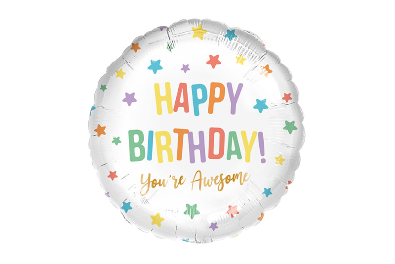 Happy Birthday - 46cm