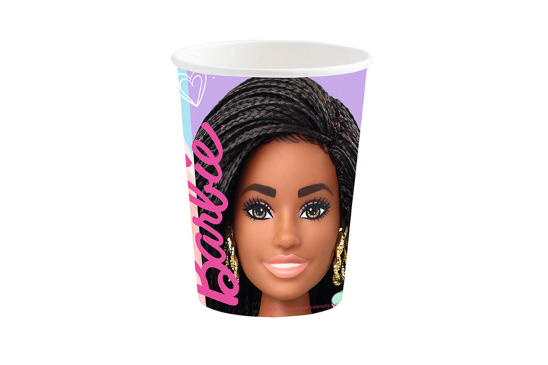 Čaše Barbie 250ml - 8 kom