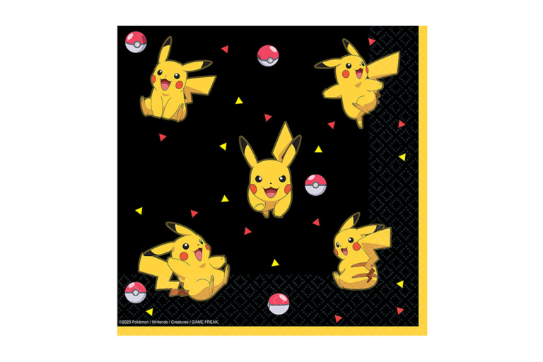 Salvete Pokemon 33cm - 16 kom