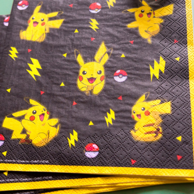 Salvete Pokemon 33cm - 16 kom