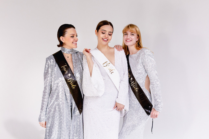 Lente Bride to be & Bridesmaid - 6 kom