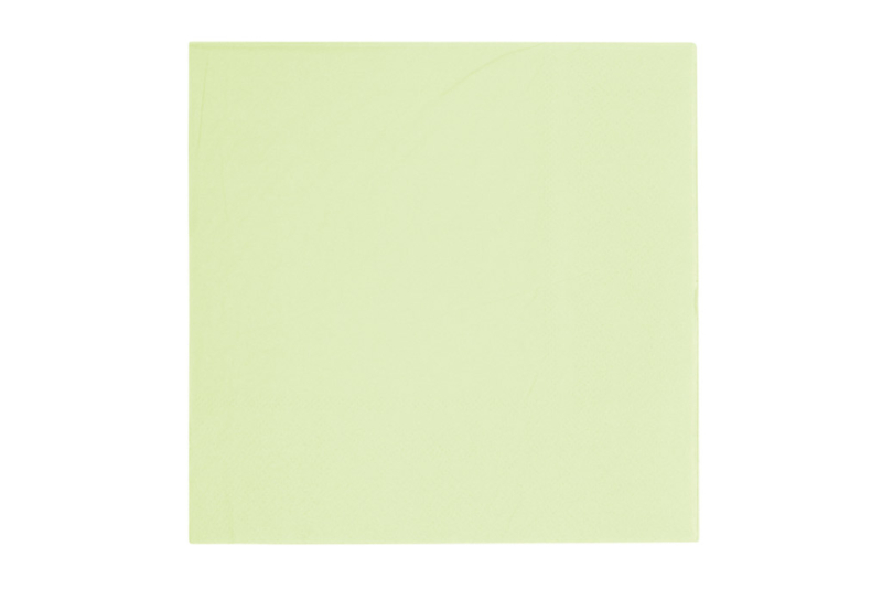 Salvete Pastelno zelene 33cm - 20 kom
