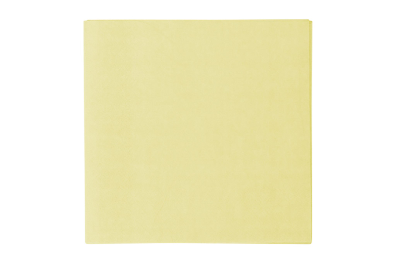 Salvete Pastelno žute 33cm - 20 kom