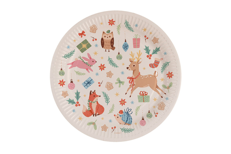 Tanjiri Winter Woodland 23cm - 8 kom