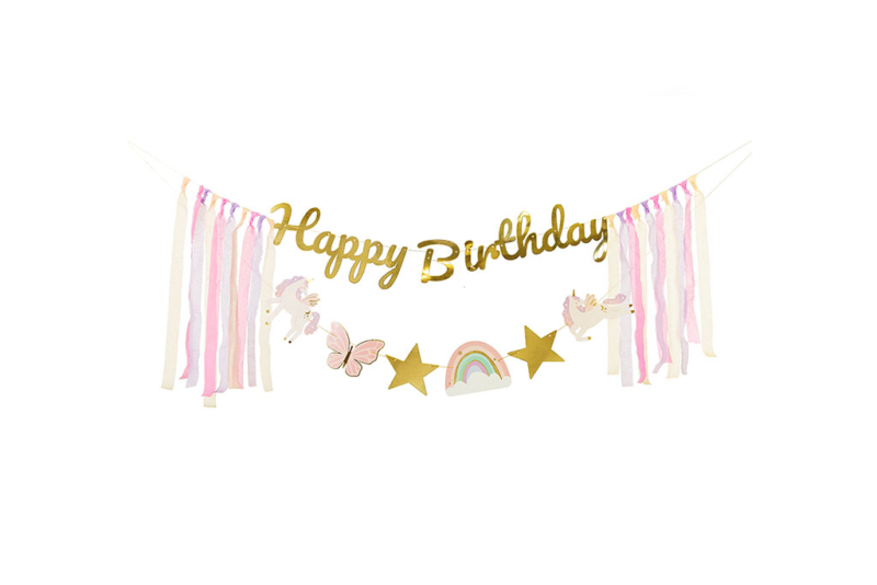 Baner Happy Birthday - 230cm
