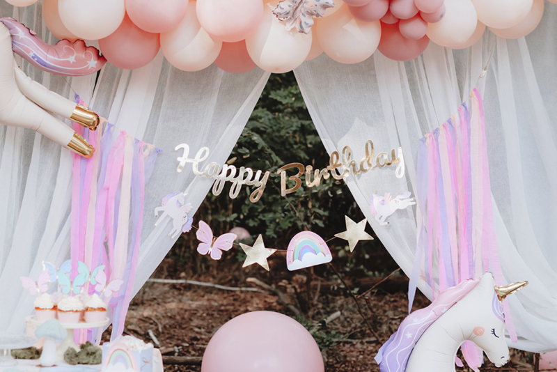 Baner Happy Birthday - 230cm