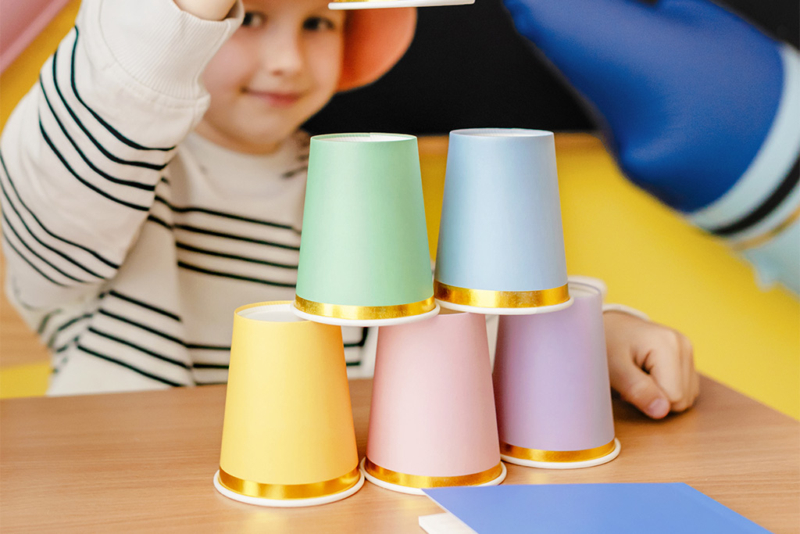 Čaše Pastel mix 220ml - 6 kom