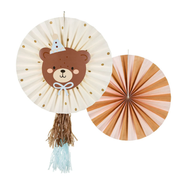Dekorativne rozete Teddy Bear - 2 kom