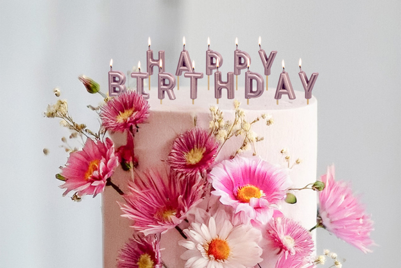 Svećice Happy Birthday - 13 kom