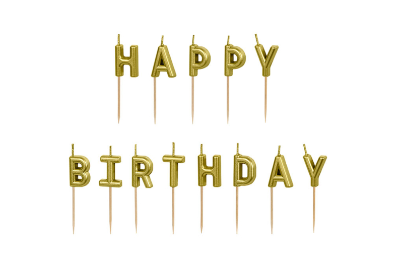 Svećice Happy Birthday - 13 kom