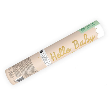 Top konfete Hello baby - Girl or boy? plavi leptirići - 20cm
