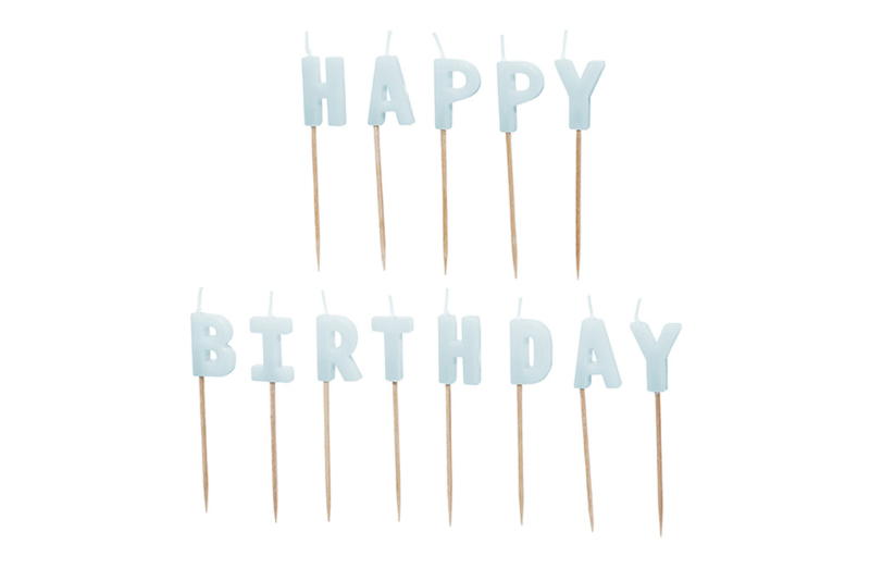 Svećice Happy Birthday - 13 kom