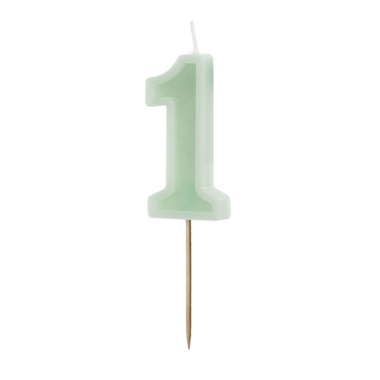 Svećica br. 1 mint - 6cm