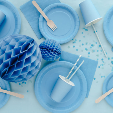 Plastični stolnjak - Plavi