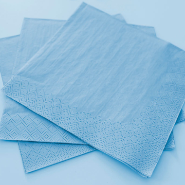 Salvete Pastelno plave 33cm - 20 kom