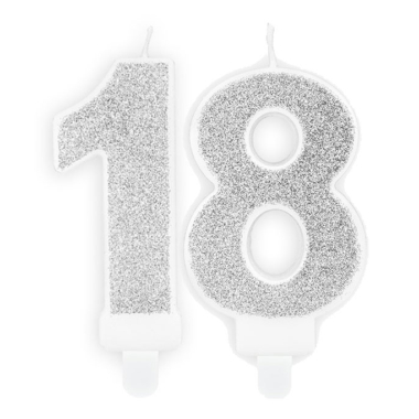 Svećica broj 18 - srebrna