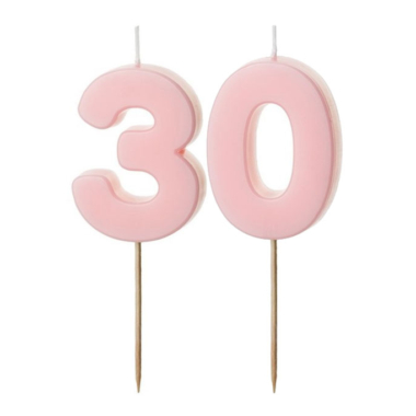 Svećica broj 30 - roze