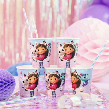 Čaše Gabby's Dollhouse 250ml - 6 kom