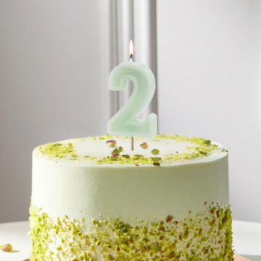 Svećica br. 2 mint - 6cm