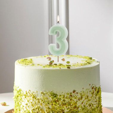 Svećica br. 3 mint - 6cm