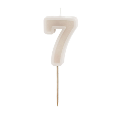 Svećica br. 7 nude - 6cm