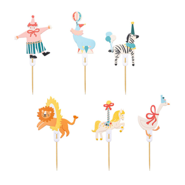 Toperi Cirkus 9-11.5cm - 6 kom