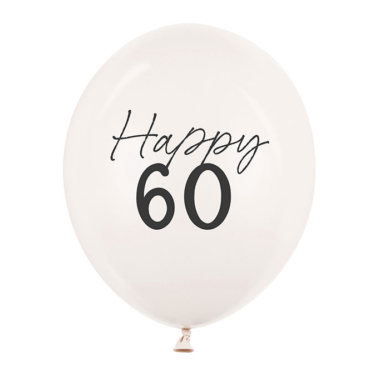 Happy 60 28cm - 5 kom