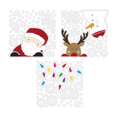 Stikeri za prozor - Novogodišnji mix