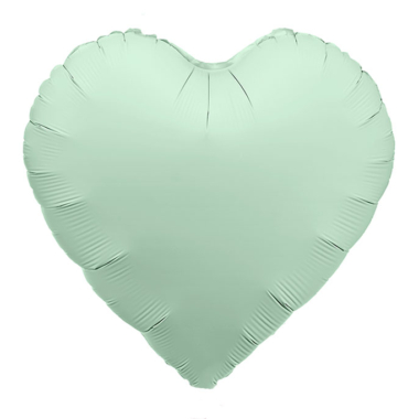 Srce mat mint - 46cm