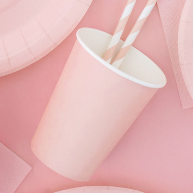 Tanjiri Svetlo roze 18cm - 6 kom