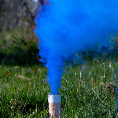 Dimna bomba Boy or girl? plava - 22cm