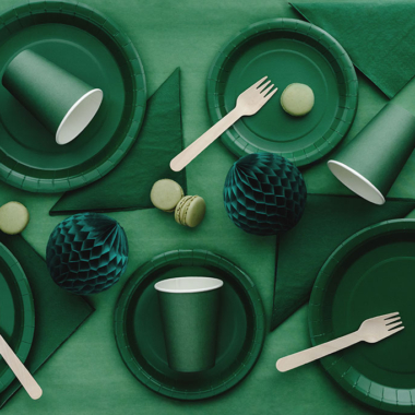 Plastični stolnjak - Tamno zeleni