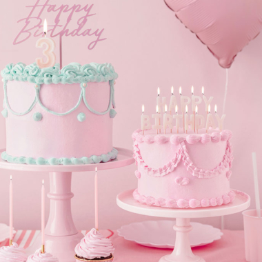 Stalak za tortu - Roze