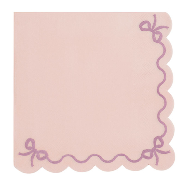 Salvete Roze masčnice 33cm - 12 kom