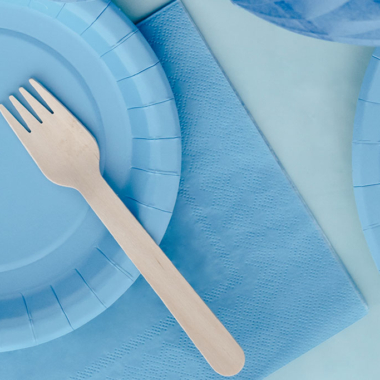 Tanjiri Svetlo plavi 18cm - 6 kom