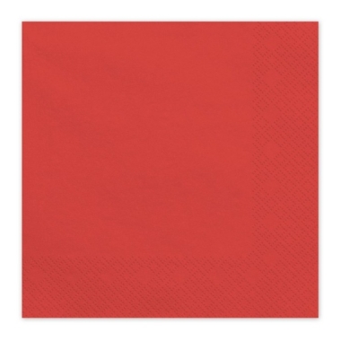 Salvete Tamno crvene 33cm - 20 kom