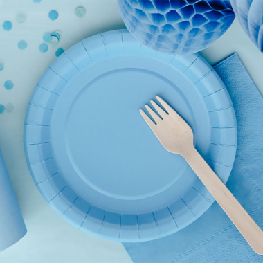 Tanjiri Svetlo plavi 18cm - 6 kom