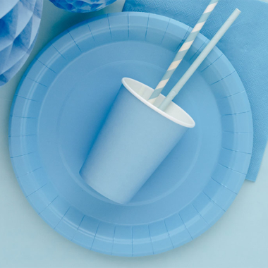 Tanjiri Svetlo plavi 18cm - 6 kom