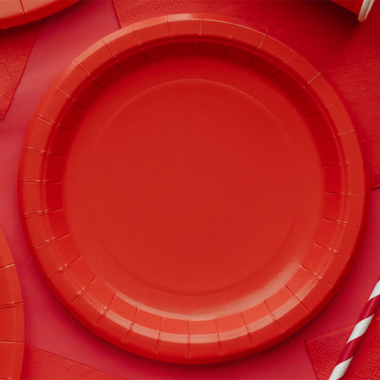 Tanjiri Crveni 18cm - 6 kom