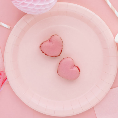 Tanjiri Svetlo roze 18cm - 6 kom