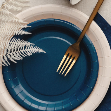 Tanjiri Tamno plavi 18cm - 6 kom