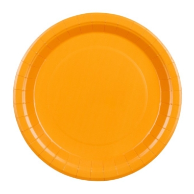 Tanjiri Svetlo narandžasti 23cm - 6 kom