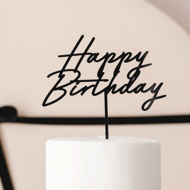 Toper za tortu - Happy Birthday