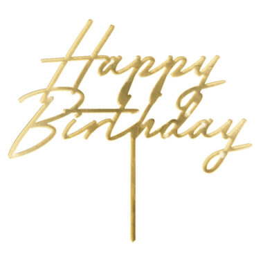 Toper za tortu - Happy Birthday