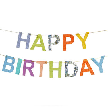 Baner Happy Birthday pastel - 2.2m